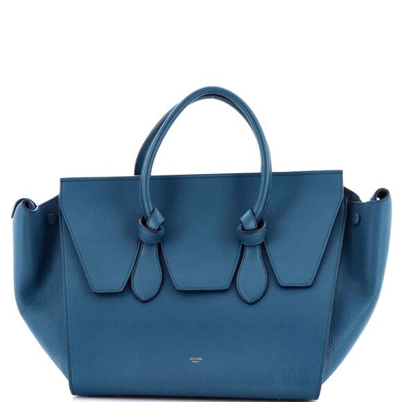 Celine Handbags - Celine Tie Knot Tote Grainy Leather #220099C11B